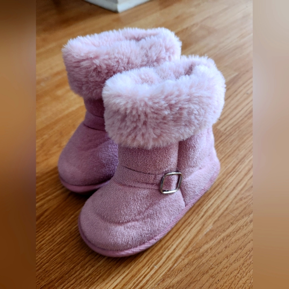 Toddler baby girl boots